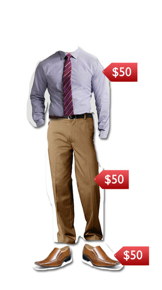 How to dress for meeting a client. Web Designer goes shopping.